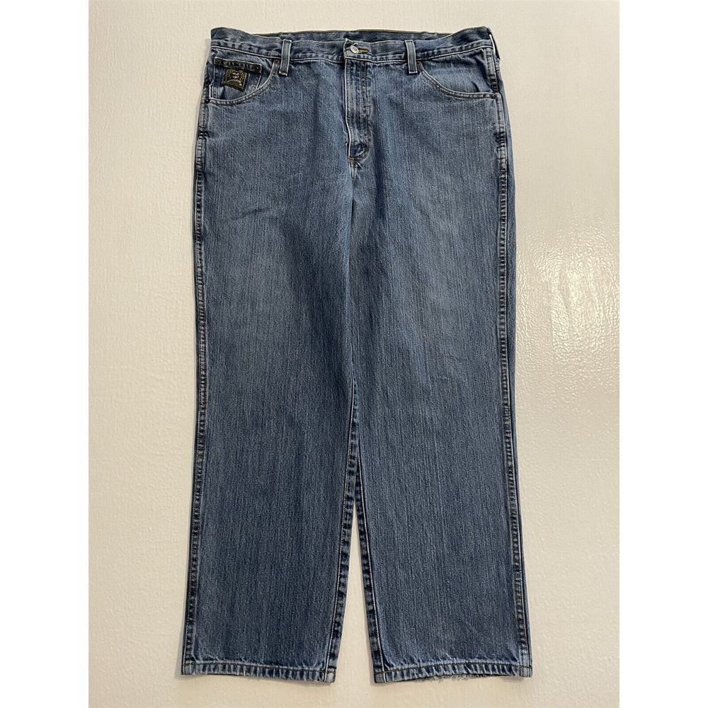 Cinch 38 x 30 Green Label Original Rise Taper Stone Washed Denim‎ Jeans